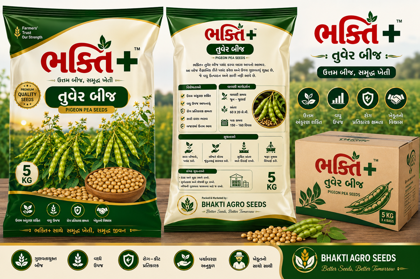 BHAKTI+ Tuver seeds