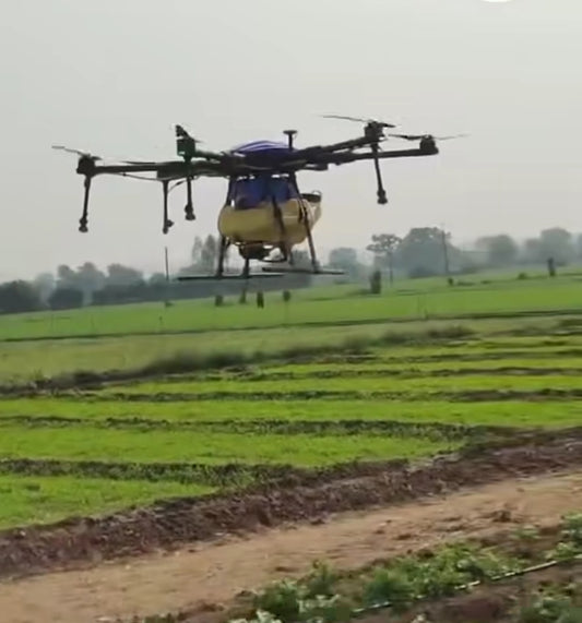 Drone sprayer survis